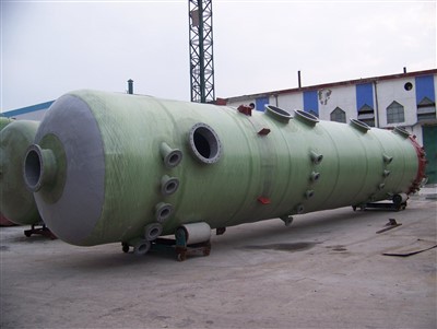 PVC gevoerde FRP -scrubber